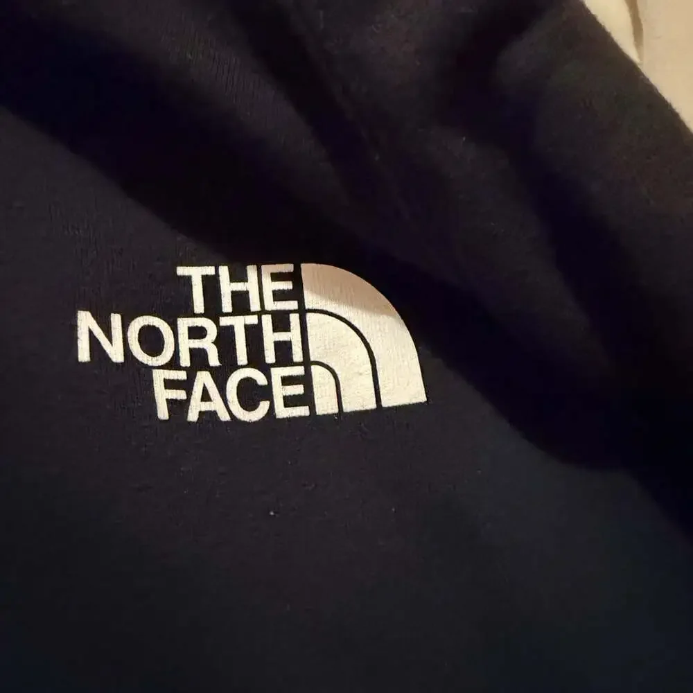 The North Face Black Fleece Pullover Hoodie Big Back Logo Size Small S